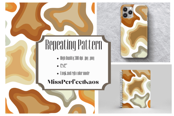 Beige and Brown Camo – A Timeless, Versatile Repeat Pattern for Modern Creative Professionals