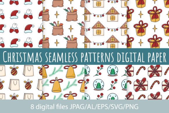 Christmas Seamless Digital Paper: A Versatile Creative Resource for Professional and Personal Projects