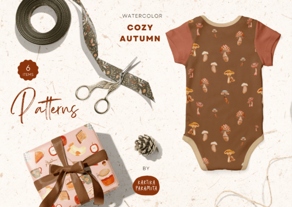 Cozy Autumn and Fall Pattern Set