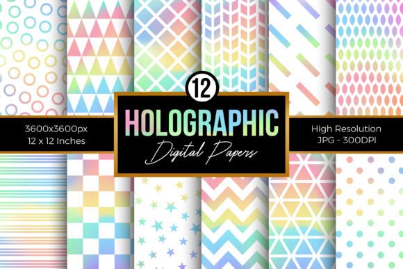Holographic Geometric Digital Papers