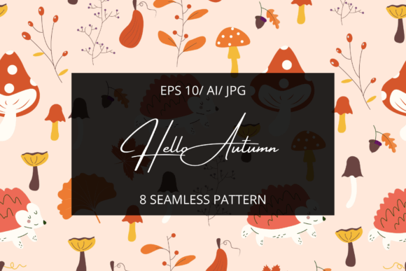 It’s Cute Hello Autumn Pattern