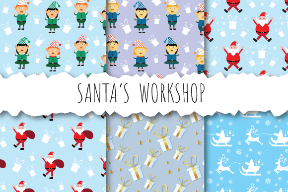Santa’s Workshop: Festive Vector Patterns for Real Projects