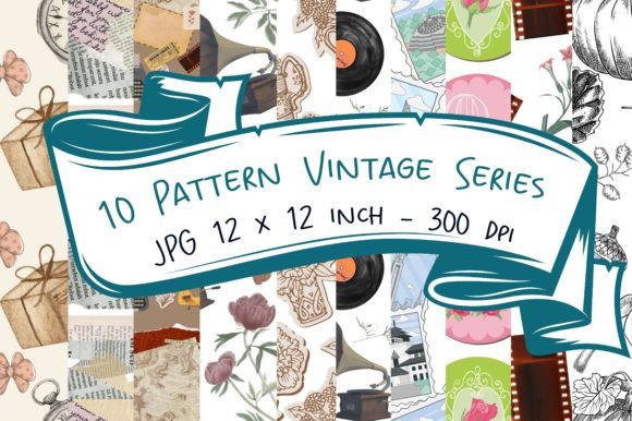 Vintage Series Digital Paper Patterns: A Practical Guide for Designers and Crafters